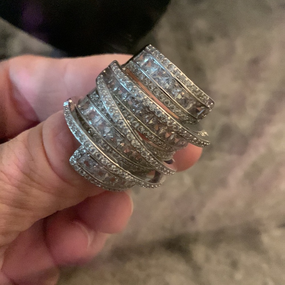 Stunning Cz Ring
